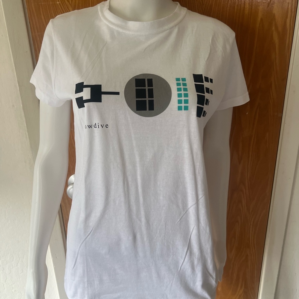 Slowdive Pygmalion White Short Sleeve Concert Tee
